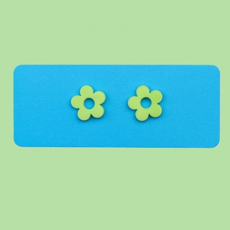annie flower earrings
