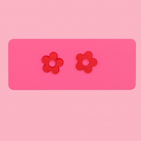 annie flower earrings