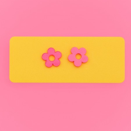 annie flower earrings
