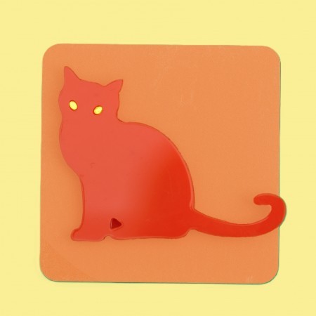 hallfy cat brooch