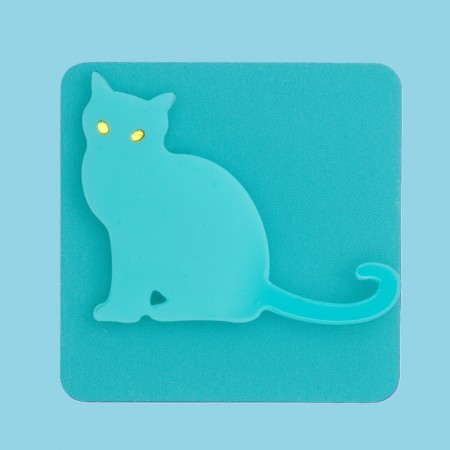 hallfy cat brooch