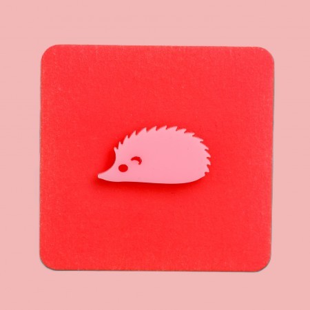 ed hedgehog brooch