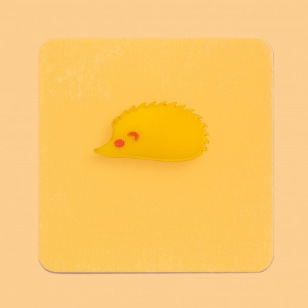 ed hedgehog brooch