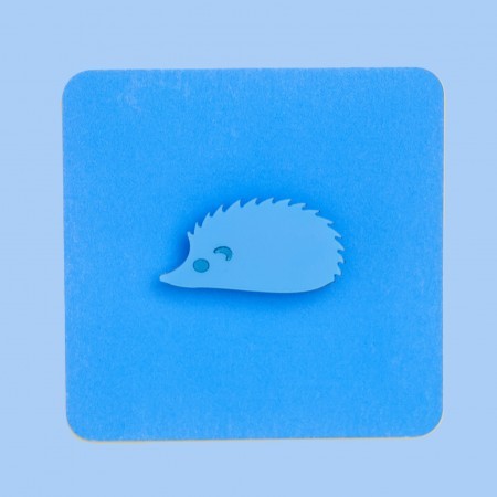 ed hedgehog brooch