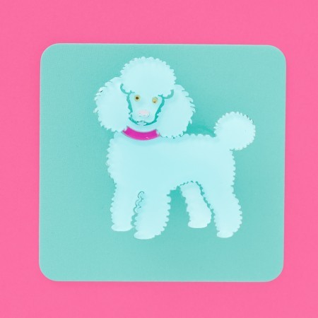 elise poddle brooches