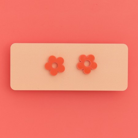 annie flower earrings