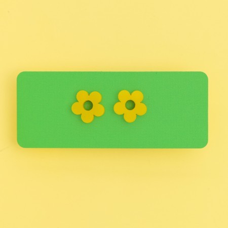 annie flower earrings
