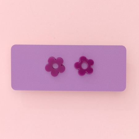 annie flower earrings