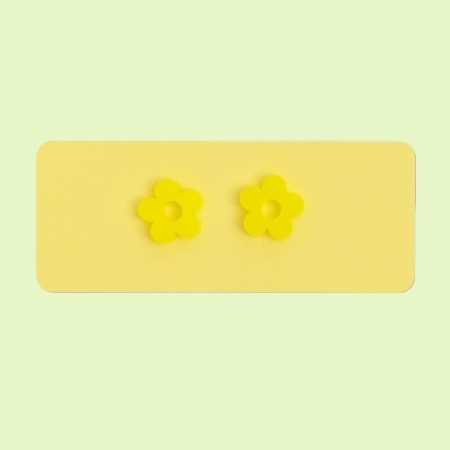 annie flower earrings
