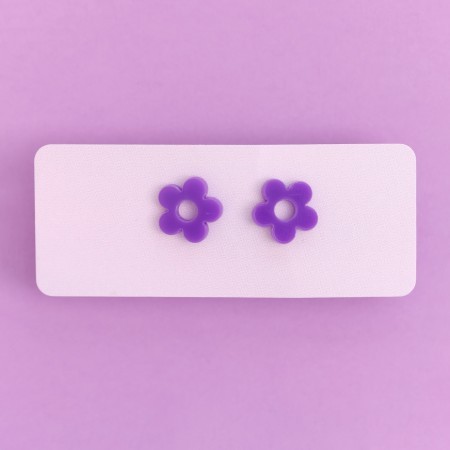 annie flower earrings