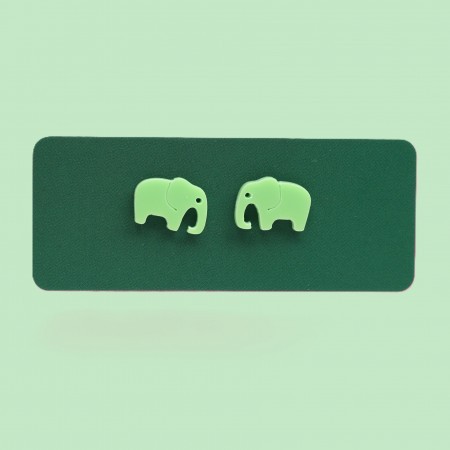 ernest elephant earrings