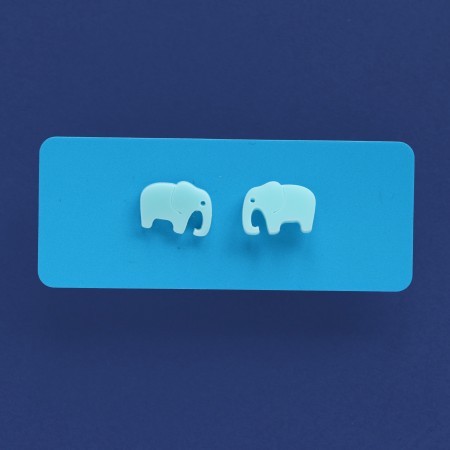 ernest elephant earrings