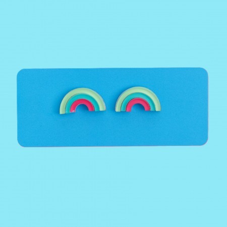 bella rainbow earrings
