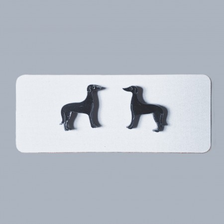 maurice greyhound earrings
