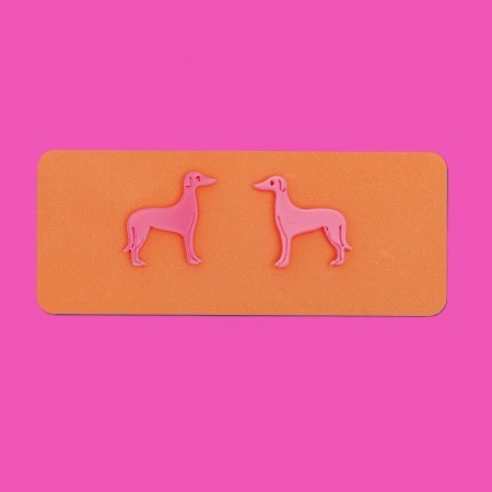 maurice greyhound earrings