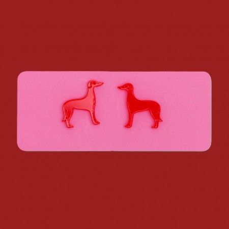 maurice greyhound earrings
