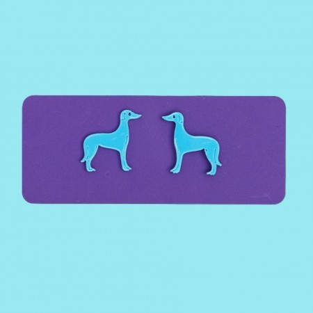 maurice greyhound earrings