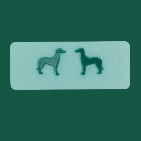 maurice greyhound earrings