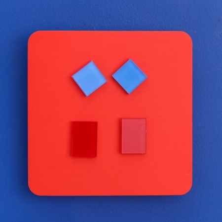 duo of will shapes earrings