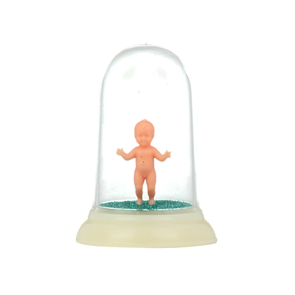 jumping baby display dome - small