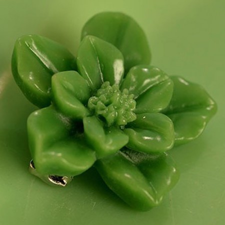 cynthia brooch - sea green
