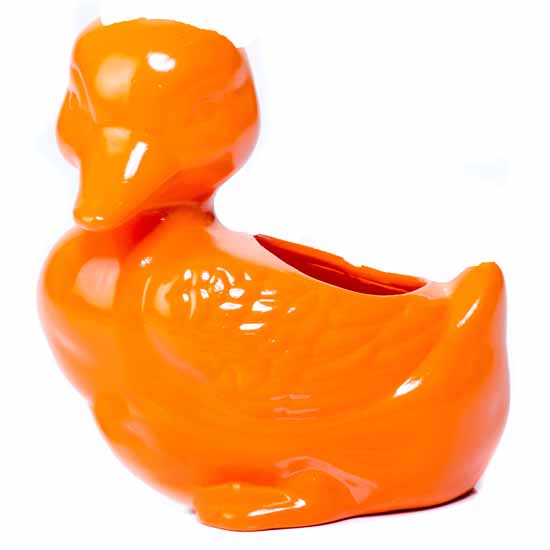 billy duck container - orange