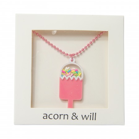 lolly acrylic necklace