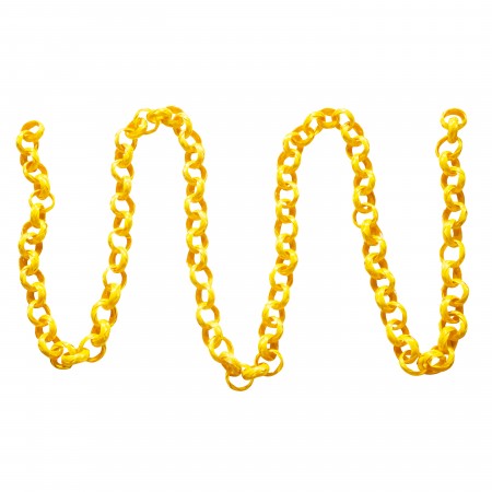 bamboo garland- yellow