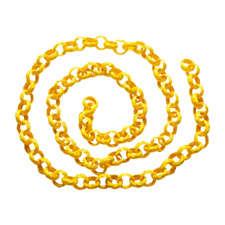 bamboo garland- yellow