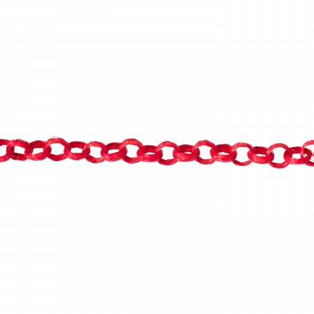 bamboo garland- red