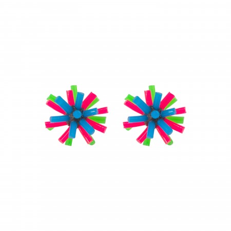 silicone earrings- colourway c