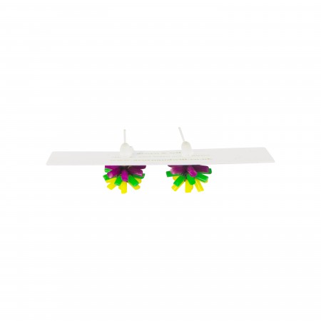 silicone earrings- colourway d