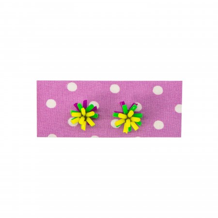 silicone earrings- colourway d